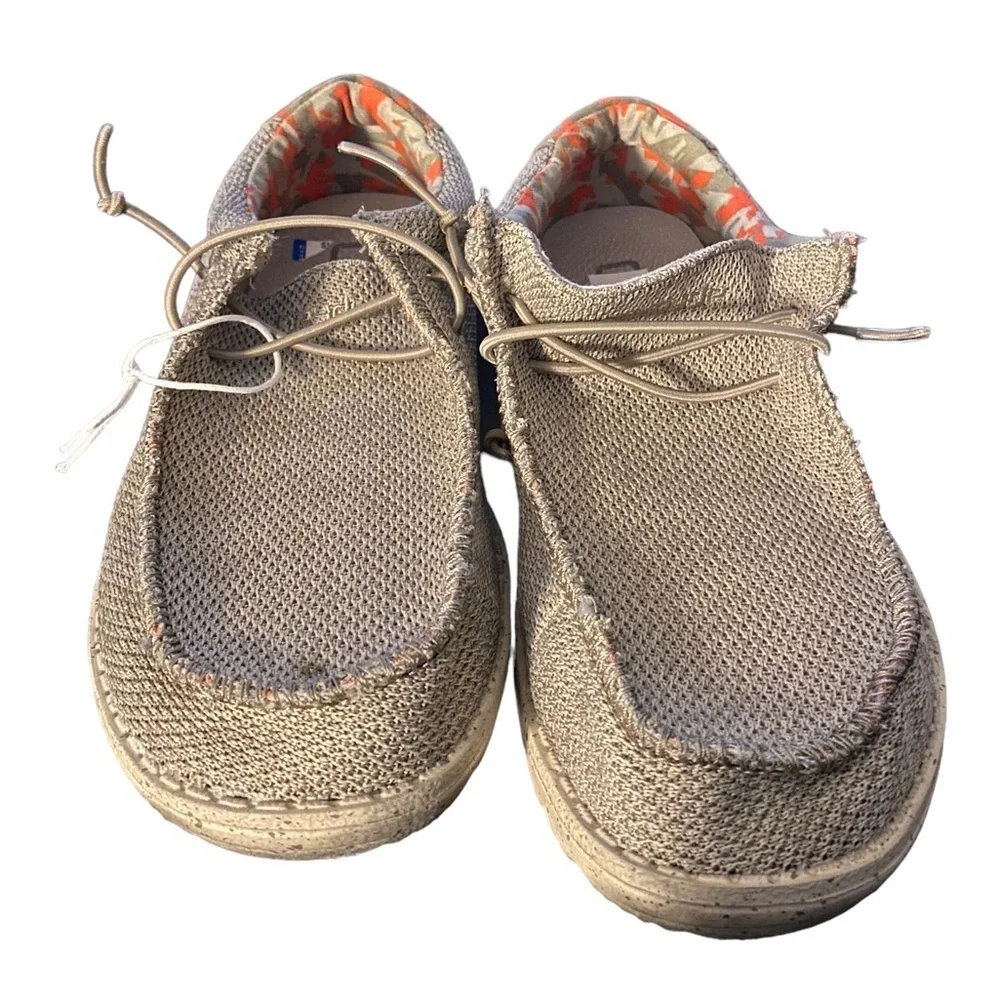 Hey Dude Wally Youth Sox Tan EU 37 US Y5 - L6